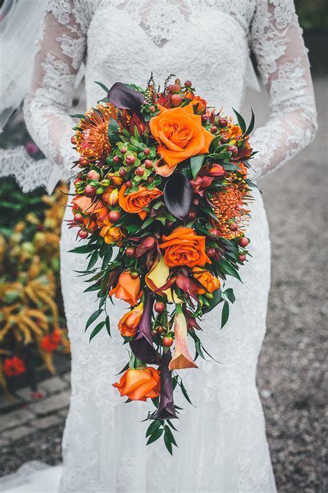 october wedding bouquets|fall flower bouquets for weddings.